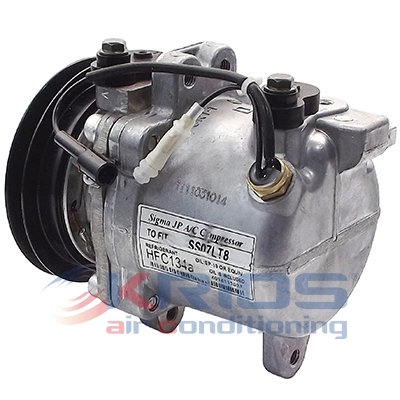 Compressor, air conditioning